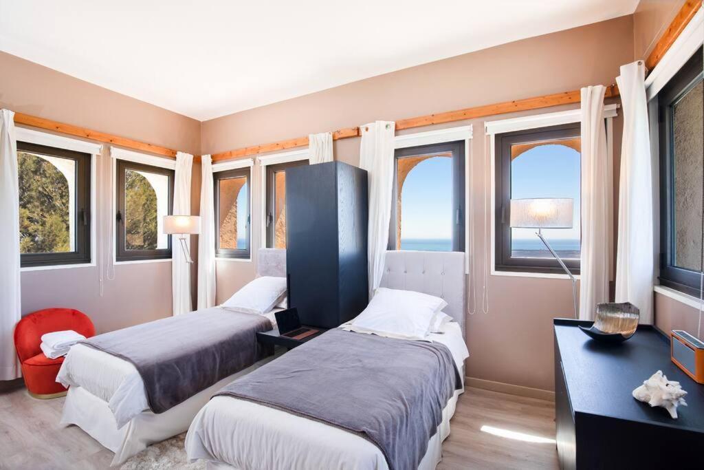 Le Castel Rose Super Cannes, Face Aux Iles De Lerins Vallauris Eksteriør bilde