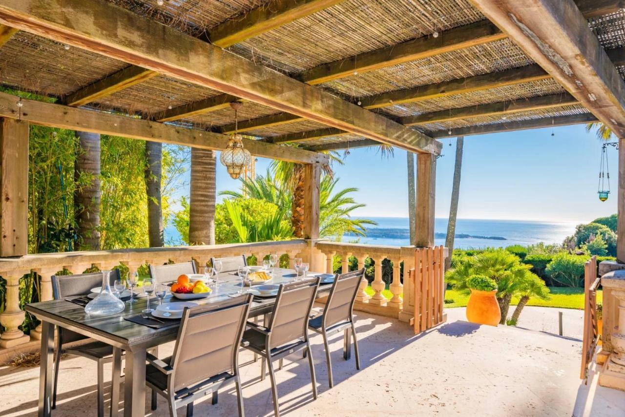 Le Castel Rose Super Cannes, Face Aux Iles De Lerins Vallauris Eksteriør bilde
